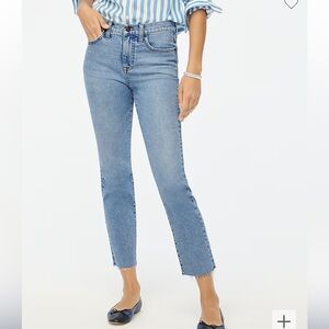 J. Crew Factory Essential Straight Jean in All Day Stretch